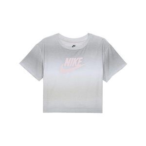 Nike Baby Girls Icon Gradient Futura Tee (Toddler) Light Smoke Gray 4 Toddler